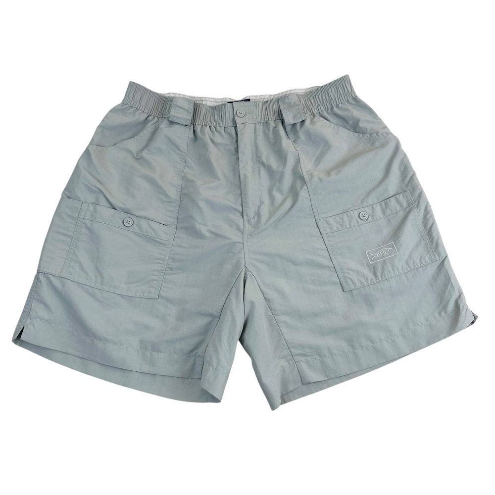 AFTCO Pale Gray Men's Cargo Shorts